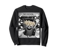 French Fries Last Day Of School Summer Break Funny Selfie Sweatshirt