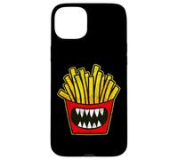 French Fries Monster Character Horror Cute Funny Street Case for iPhone 15 Plus