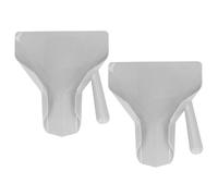 French Fries Scoop, Popcorn Scoop Right Handle Chips Scoop French Fry Scoop Shovel Household Quick Fill Fry Bagger for Chip, Popcorn, Ice, Candy, Snacks (2pcs)