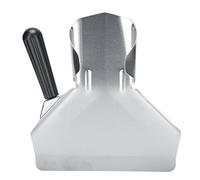 French Fries Shovel Scooper Bagger Multi Functional Kitchen Thicken Stainless Steel Open Mouth Design for Cinemas Carnivals Weddings Buffets Material Stainless Steel Size 23x21x9cm