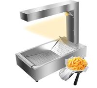French Fries Warmer, 1000W Commercial Food Heat Lamp, Chicken Chips Warmer, for Home Kitchen, Cooking Chicken Fries