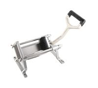 French Fry Cutter Commercial Professional Heavy Duty Manual Potato Vegetable Fruit Cutting Machine with Sturdy Suction Feet for Restaurant Kitchen Home Use Aluminum Alloy (6mm)