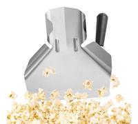 French Fry Spoon: High Temperature Resistant Stainless Steel Serving Tool, Convenient Spoon for Fast Food, Easy Clean Dessert Utensil | Kitchen Accessory