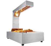 French Fry Warmer Heat Lamp (Power: 1000 W,Top and Bottom Heat, Material: Stainless Steell, Thermostat)