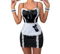 French Girls Maid, Anime Maid Cosplay Sexy Costume For Women Sets Apron Adult Dress Sexy Lingerie For Women Naughty Cosplay Outfits Apron |