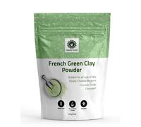 French Green Clay Powder 227 g | Face Mask Oily Skin, Deep Facial Cleanser, Softening Skin, Body Clay | Natural Detoxifying Mask