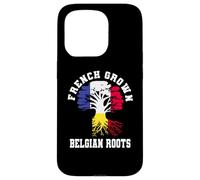 French Grown Belgian Roots France Belgium Jersey Case for iPhone 15 Pro