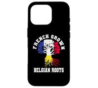 French Grown Belgian Roots France Belgium Jersey Case for iPhone 16 Pro
