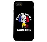 French Grown Belgian Roots France Belgium Jersey Case for iPhone SE (2020) / 7 / 8