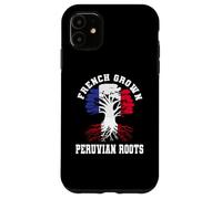 French Grown Peruvian Roots Peru France Heritage Jersey Case for iPhone 11