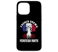 French Grown Peruvian Roots Peru France Heritage Jersey Case for iPhone 13 Pro Max