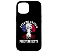 French Grown Peruvian Roots Peru France Heritage Jersey Case for iPhone 15