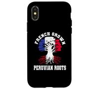 French Grown Peruvian Roots Peru France Heritage Jersey Case for iPhone X/XS