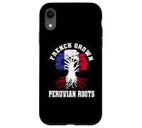 French Grown Peruvian Roots Peru France Heritage Jersey Case for iPhone XR