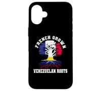 French Grown Venezuelan Roots France Venezuela Jersey Case for iPhone 16 Plus
