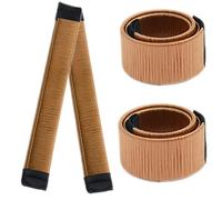 French Hair Bun Magic Bands Twist Easy Snap Tool Former DIY Styling Donut Maker (Champagne (3pcs))