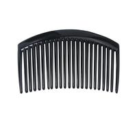 French Hair Comb - 23-Tooth Twist Barrette, Stylish Grip Brush for Updos, Elegant Hair Accessory, Secure Hold Tool with Curved Design, Bridal Styling Unit for Bun Securing, and Taming