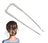 French Hair Pin - French U Shaped Twist Hair Pins | Elegant Hair Fork, Girls Hairstyle Accessories for Daily Life, Travel, Dating, Prom