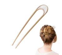 French Hair Pin - Short Hairstyle Accessories Hair Stick | French Twist U Shape | Fork Prong Updo stick Pin | | Metal U Shape Hair Side Combs For Women Girls Adults All Ages