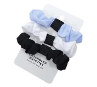 French Hair Scrunchies Thick Bun Solid Color Hair Scrunchy Elegant Hair Rope Scrunchy Women Ponytail Holder