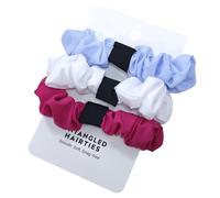 French Hair Scrunchies Thick Bun Solid Color Hair Scrunchy Elegant Hair Rope Scrunchy Women Ponytail Holder