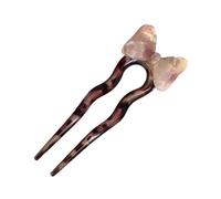 French Hairpin,Hair Stick for Long Hair | Hairpin Chinese Hair Stick,French Retro Style U Pin Bun Hair,Cute Bow Tie Female Headpiece