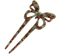 French Hairpins for Women | U Shape Hairpins with 2 Pins - Vintage Hairfork, Bun Hair Sticks, Stacks Flesh, French Twist Hairpin for Women