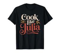 French Home Cook Julia Child Inspired Kitchen Cooking T-Shirt