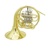 French Horn 4 Valve Split Configuration French Horn Single Double Row Key Of Bb F Ideal For Beginners Exams And Performance(4-Key Dual-Row Split)