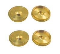 French Horn Cylinder Base Cover, Repair Metal Construction Clear Acoustics Simple Mounting Metal Replacement Plate