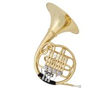 French Horn Four Key Brass Single Row Instrument Suitable For B Flat Major Examinations And Adults