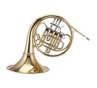 French Horn French Horn B Flat Major Beginners To Playing A Four Key Single Row Lacquered Gold Tuba