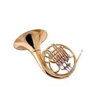 French Horn French Horn In B Flat Major Four Key Single Row Western Wind Band