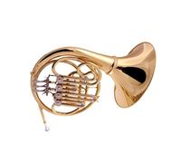 French Horn French Horn In B Flat Major Four Key Single Row Western Wind Military Band