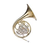 French Horn In B Key Suitable For Professional Pla Beginner Playing Single Row Three Keys Integrated Double Four Split B Flat To F Key French Horn(2)