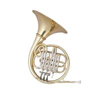 French Horn In B Key Suitable For Professional Pla French Horn B Flat To F Key Double Row Instrument For Beginners To Play Golden Four Keys(4)