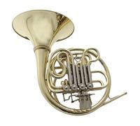 French Horn In B Key Suitable For Professional Pla French Horn B Flat To F Key Double Row Instrument For Beginners To Play Golden Four Keys(2)