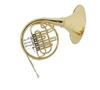 French Horn In Bb Key Four Key Single Row Wind Band Gold Professional French Horn