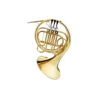 French Horn Instrument B Flat F Tune Four Keys Single Row Double Suitable For Playing Or Practicing(2)