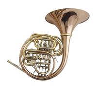 French Horn Instrument Music Lover F Bb Double French Horn Rose Brass Bell Musical Instruments 4 Valves Divided