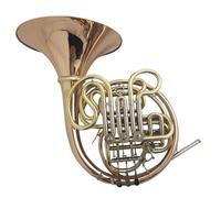 French Horn Instrument Professional F Bb Double French Horn Rose Brass Bell Musical Instruments 4 Valves Divided