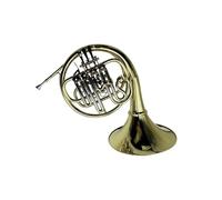 French Horn Instrument Single BB Key French Horn Professional 4 Keys Trumpet In Lacquer Finish Brass Material