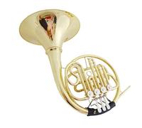 french horn instrument Single French Horn In B Flat, Beginner's Entry-level Test Performance, Four-key Single French Horn