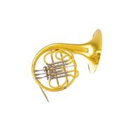 French Horn Instruments In The Key Of B Flat Or F Four Keys Three Single Row Double(3)