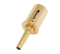 French Horn Mouthpiece Pressure Reducing Valve Breath Trainer Mouthpiece Pressure Reducer Device French Horn Replacement Parts (Color : Gold)