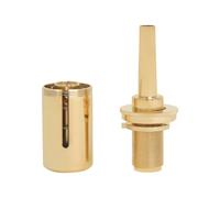 French Horn Mouthpiece Pressure Relief Valve Breath Trainer Correction Blowing Mouth Shape Instrument Accessories French Horn Wind Instrument Accessories(Gold)