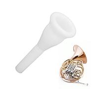 French Horn Mouthpiece Replacement MT23 ABS Material Brass Instrument Accessories Non Toxic Plastic White Finish