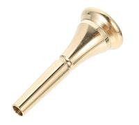 French Horn Mouthpiece Solid Brass Gold Replacement Part for Horn