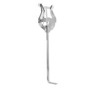 French Horn Music Score Clip, Portable Marching Sheet Holder for Band | Silver Iron Construction, Space-Saving Design, Easy to Use, Not Easy to Deform, Simple Style Accessory