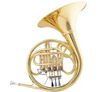 French Horn Professional French Horn Four Key Singler Ow Split Type B Flat Wind Instrument Band